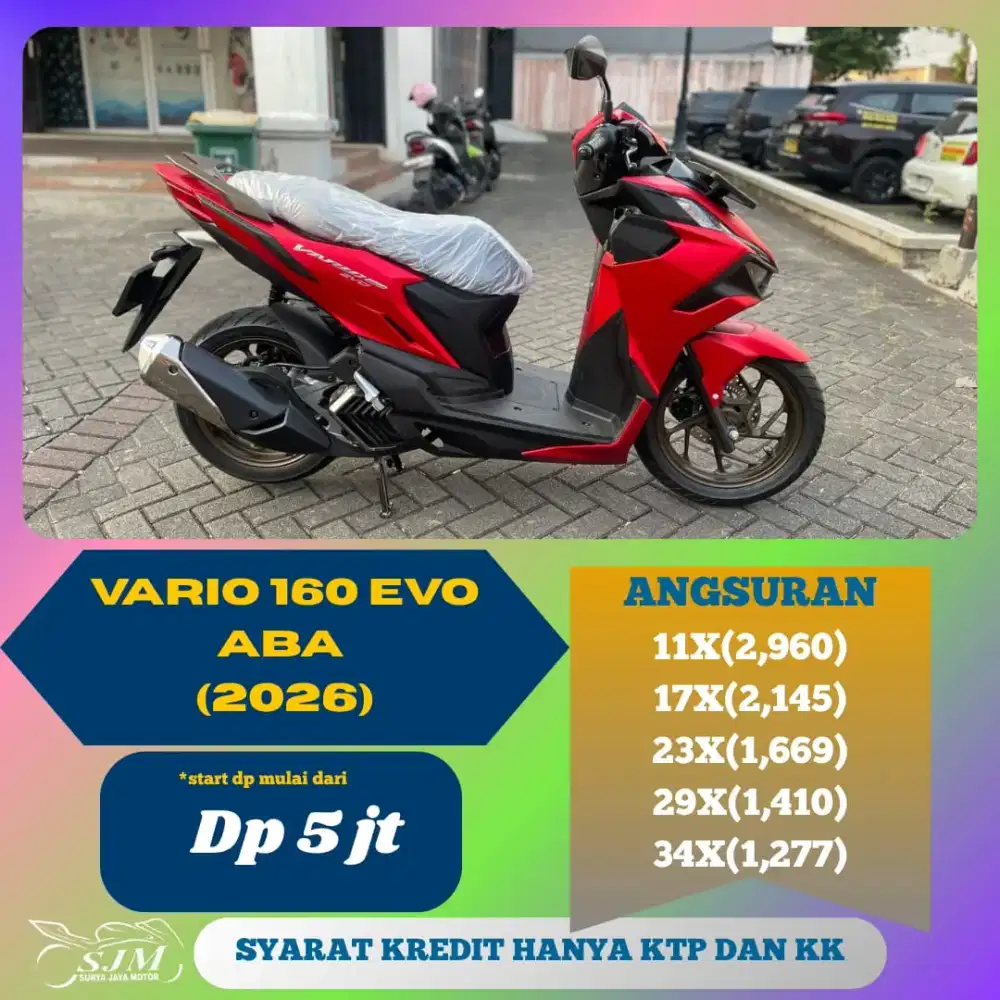 HONDA VARIO 160 EVO ABS 2026 KM 500 PERAK