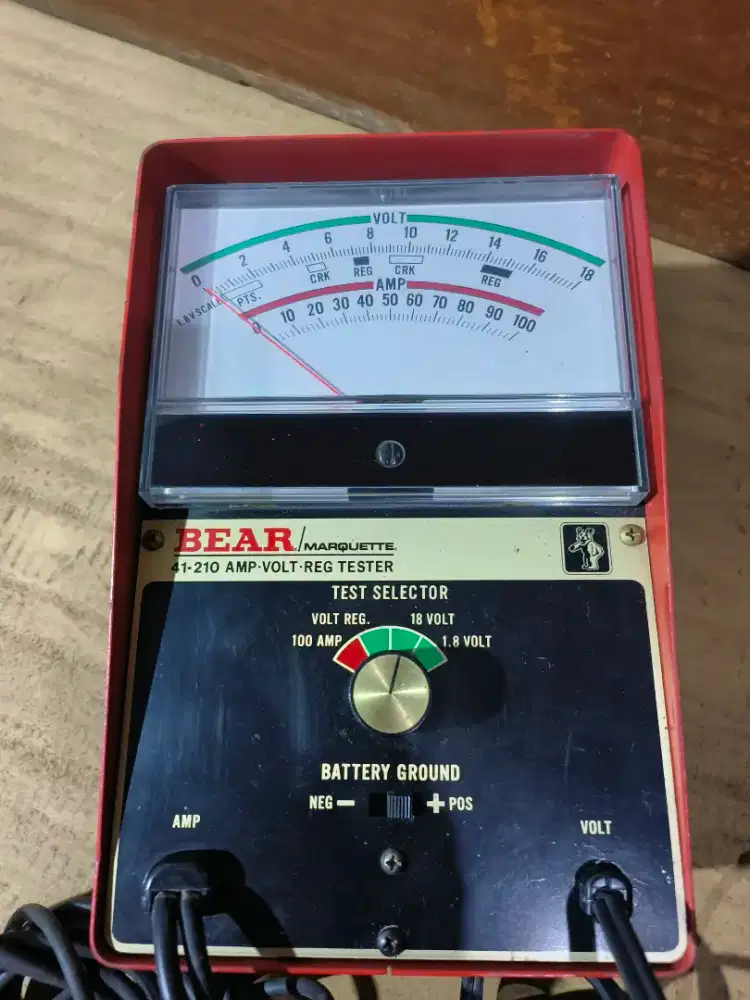 BEAR/MARQUETTE 41-210AMP-VOLT -REG TESTER