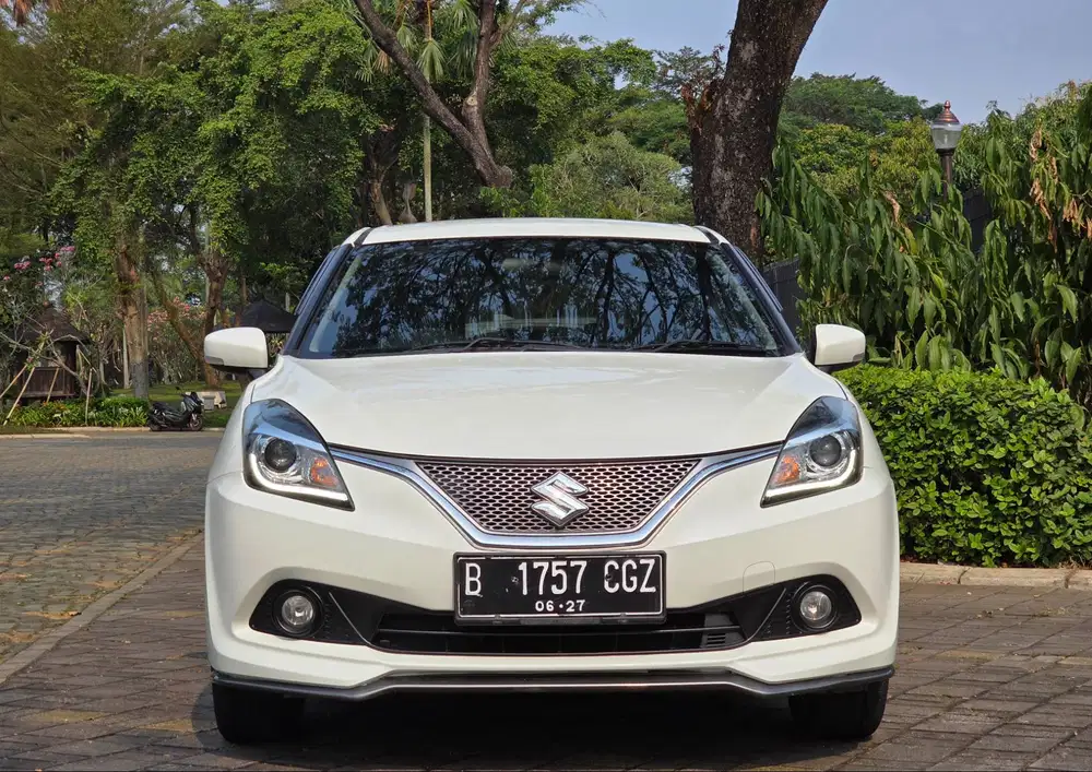 TDP 23.JT NEGO| BALENO HB HATCHBACK 1.4 AT 2017 PUTIH SEGER !!
