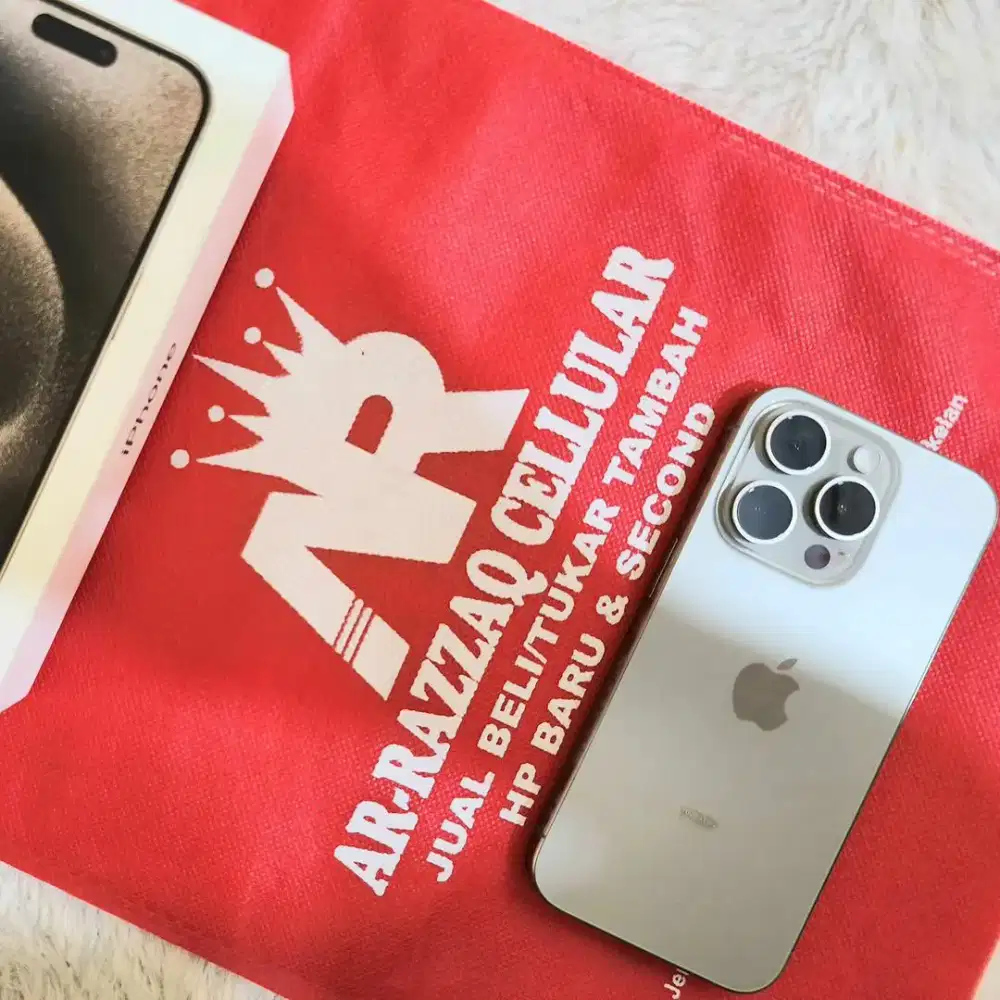 I PHONE 15 pro 128 GB RESMI IBOX