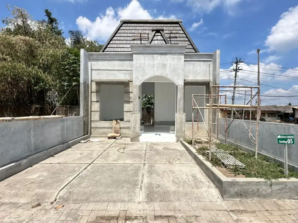 Cluster One Gate Di Barat Jalan Magelang Siap KPR DP Ringan Mulai 10%