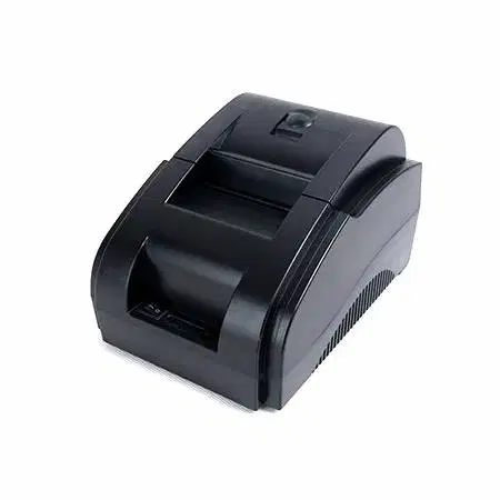printer desktop thermal bluetooth 58mm POS - 58BT USB warna hitam
