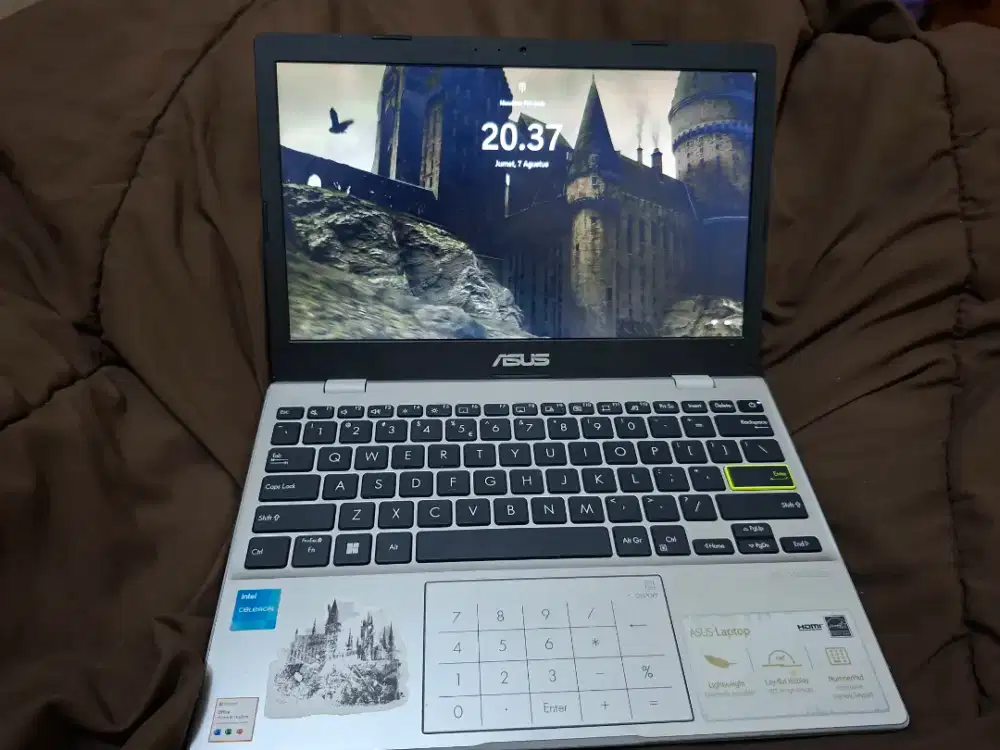 ASUS VivoBook Go 12 E210KA-FHD418M warna Dreamy White