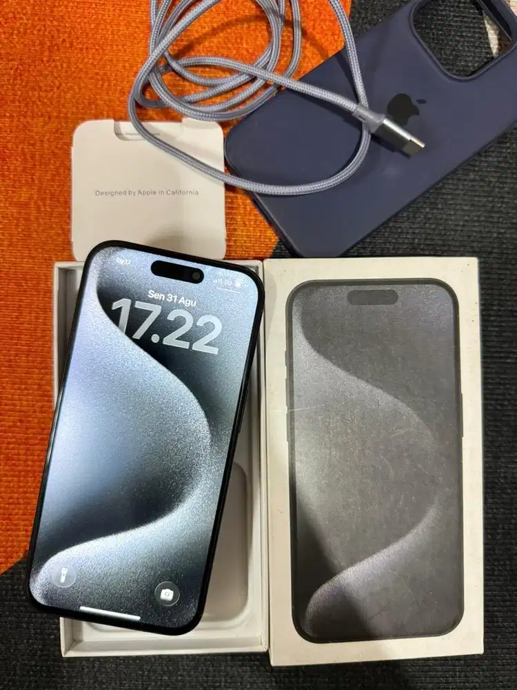 Iphone 15 Pro 256gb Blue titanium