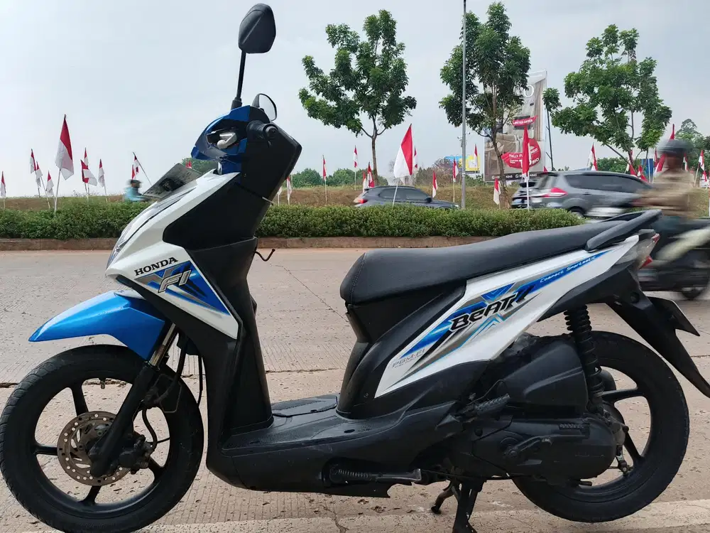 Honda beat fi esp 2015 stater halus mulus terawat