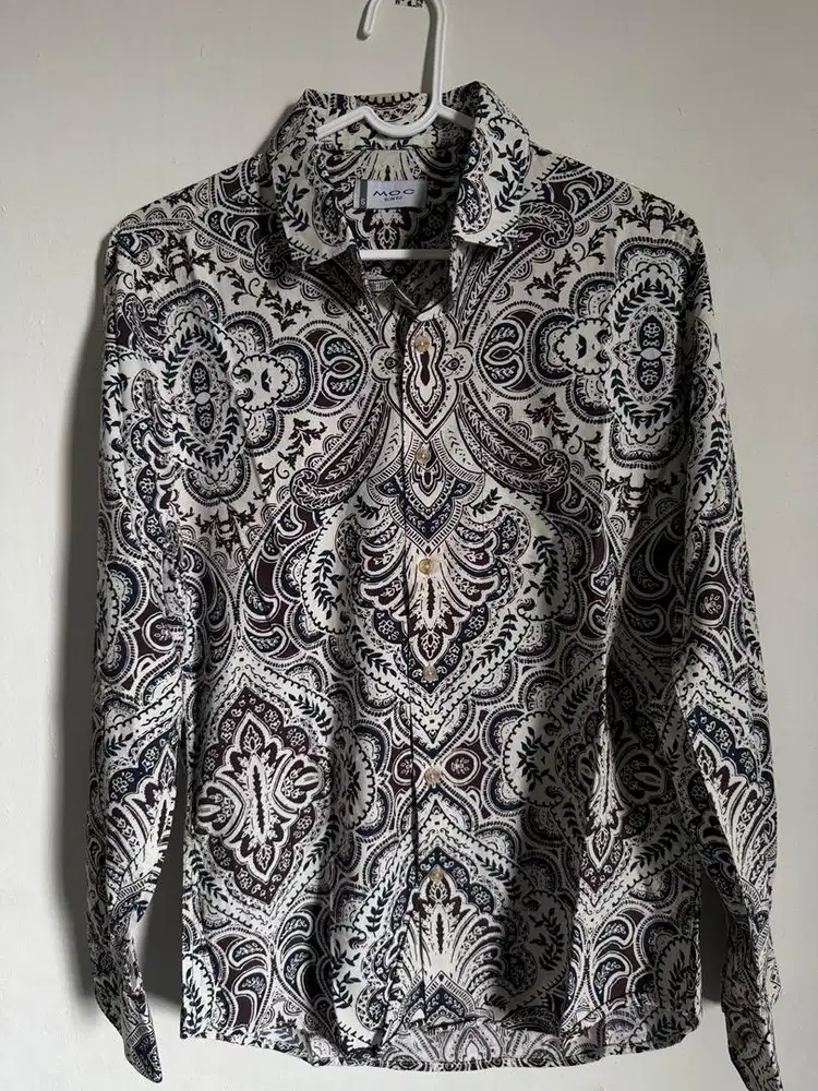 Kemeja Batik Moc Lengan Panjang Size S