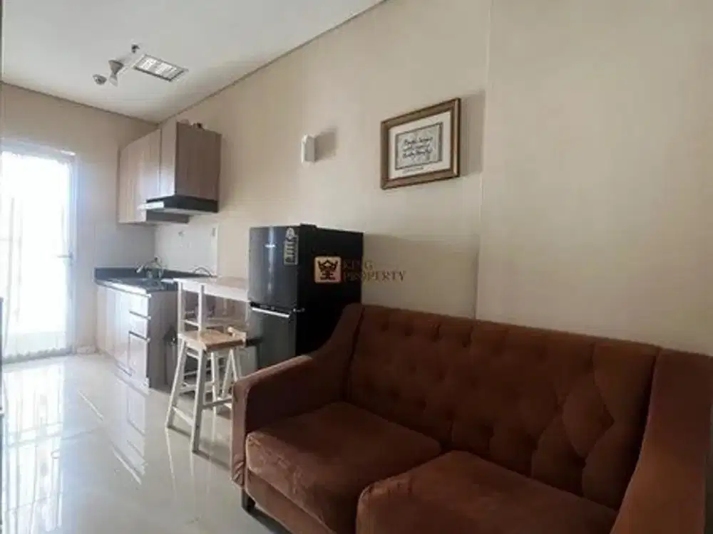 Lokasi Premium, Akses ke Mana-Mana Mudah , Disewakan Apartemen 1br di madison park furnish lokasi dekat mall cp