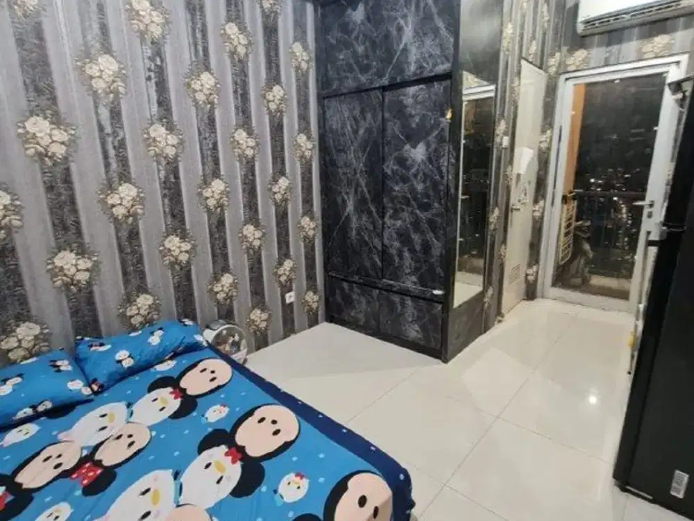 Apartment Gunawangsa Tidar Type Studio Full Furnished City & Pool View Listrik 900Watt