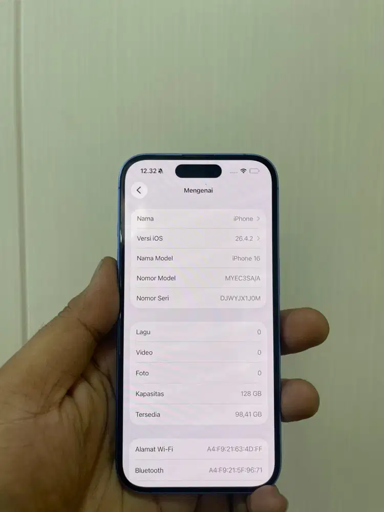 Iphone 16 128Gb ibox