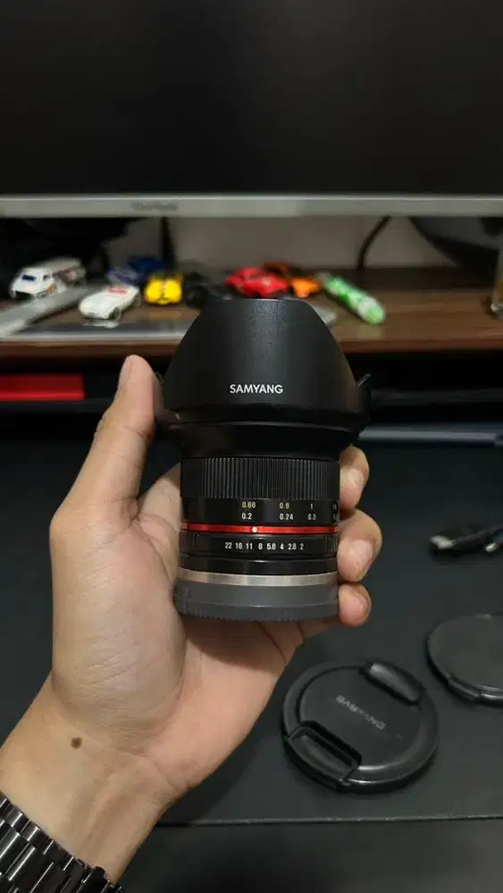 Dijual Lensa Samyang fix 12mm wide untuk Sony