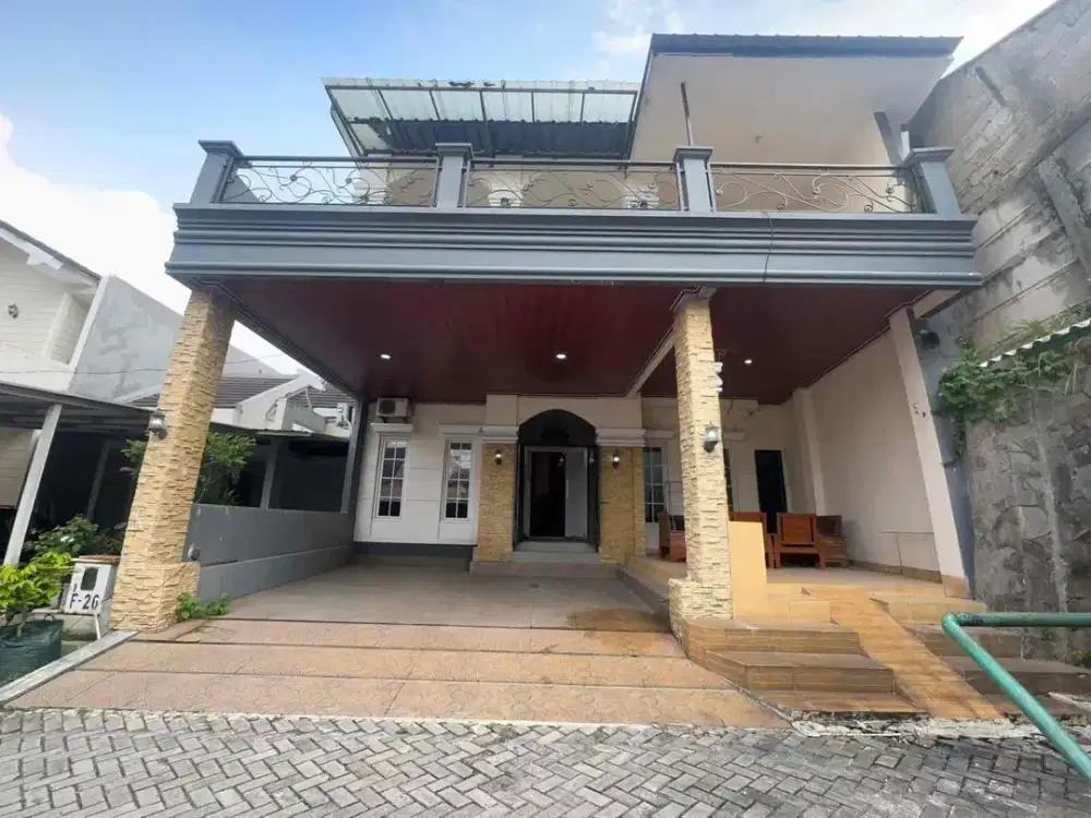 Rumah Luas Full Furnished Disewakan Di The Address Sebelah Citra Gran Cibubur