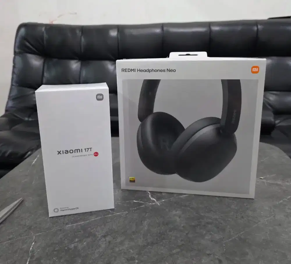 Xiaomi 17T Ram 12/512GB Baru Garansi resmi sepaket Headphones Neo