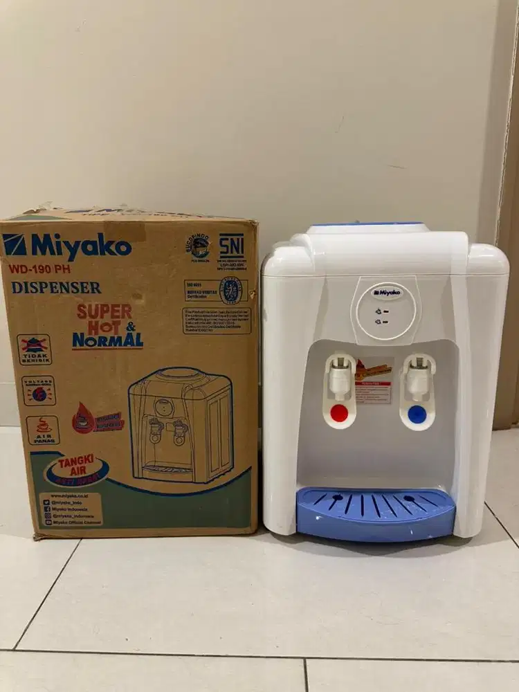 Miyako Dispenser WD-190 PH Hot & Normal + Box