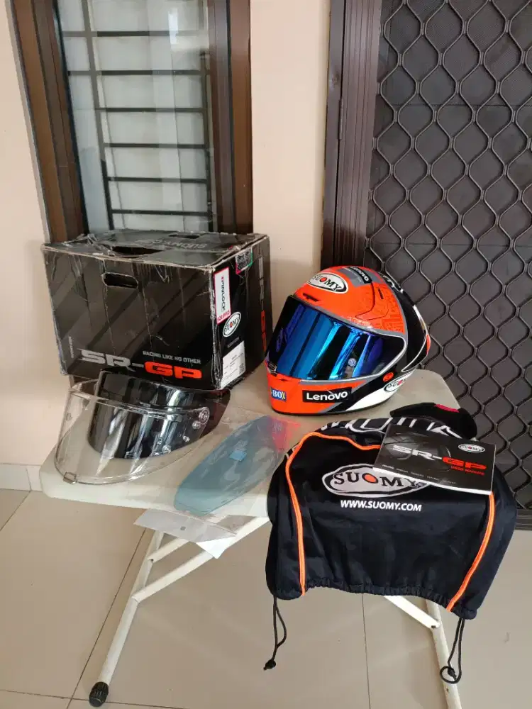 Helm suomy srgp pecco bagnaia size L. Visor 3 + Antifog pinlock. Sr gp