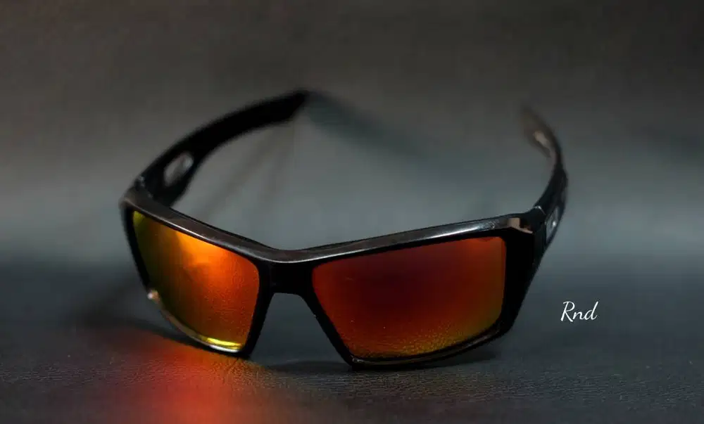 Kacamata Oakley seri Dispatch 2 polished black lensa ruby am new
