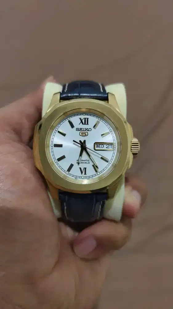 Seiko Mod Seiko Nautilus Yellow Gold (Second)