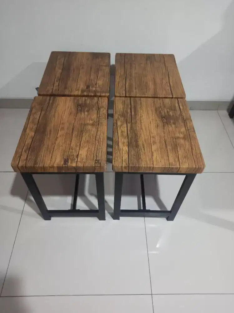 Sale Set meja makan kayu