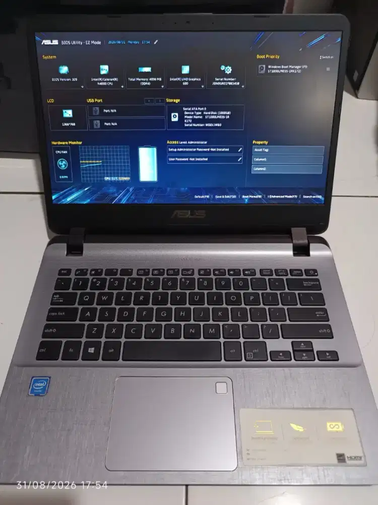 Laptop Asus A407M
