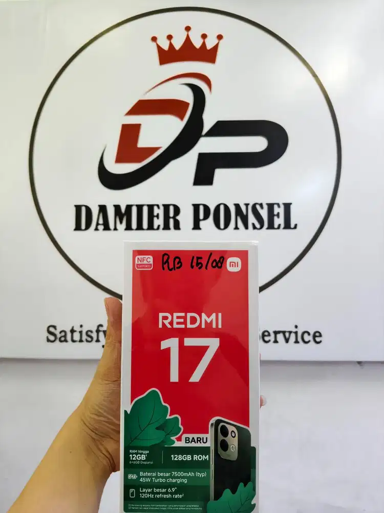 XIAOMI REDMI 17 (6/128) NEW GARANSI RESMI NASIONAL