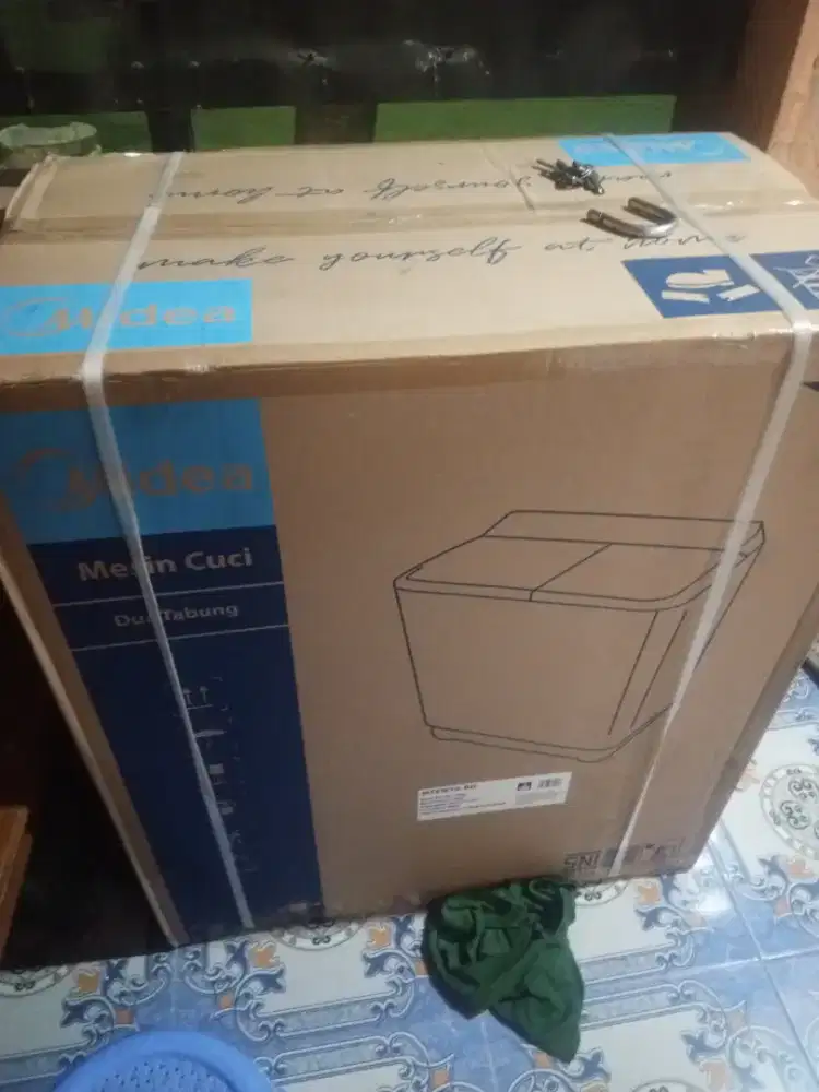 Mesin cuci baru