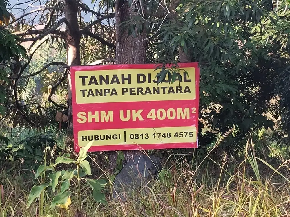 Tanah di jual harga nego