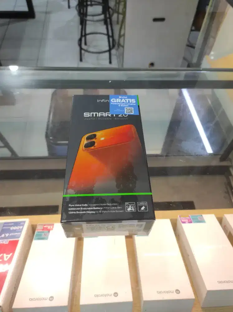 [ Fast respon WA ] Infinix Smart 20 4+4/64 Garansi resmi 1thn