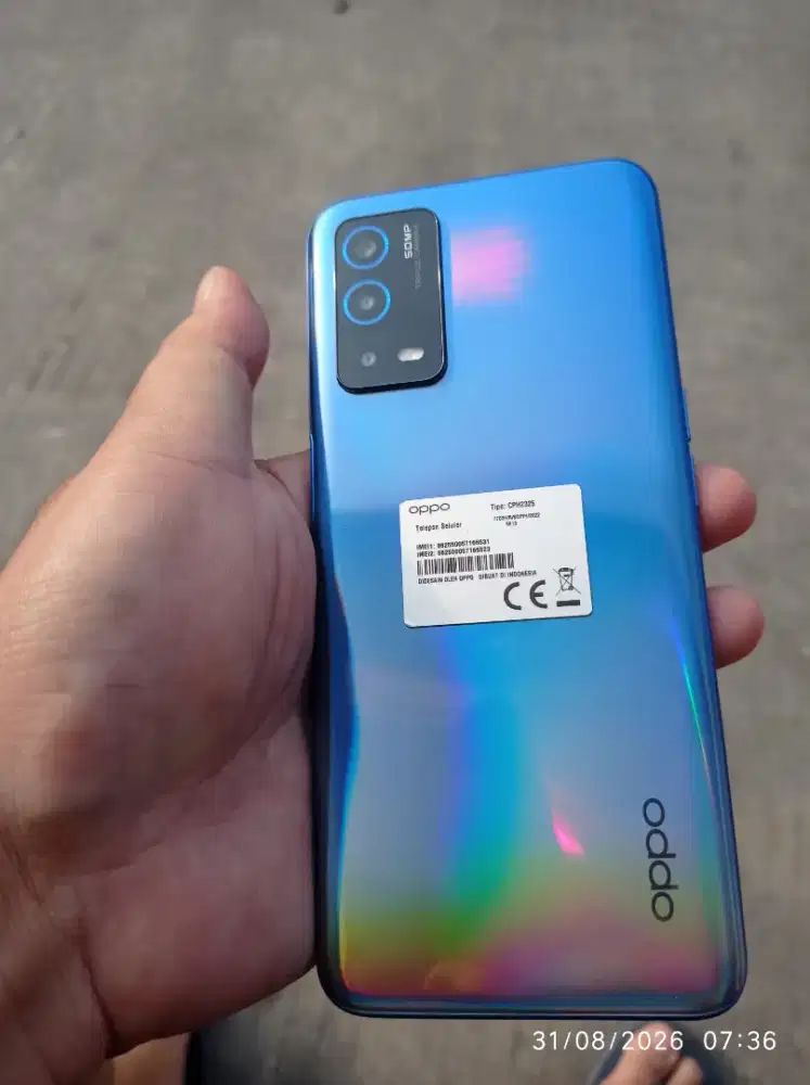 Oppo A55 fullset Mulpis 4/64