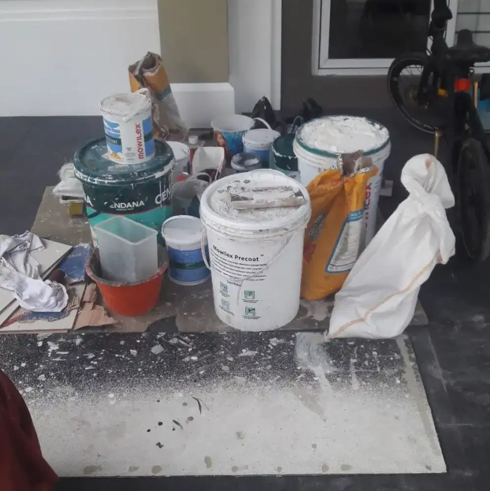 Jasa tukang cat tembok/cat ulang/finishing rumah. Ruko.kantor dll