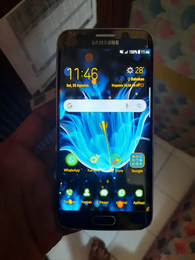 Samsung s6 edge ram 3/74 ( minus )