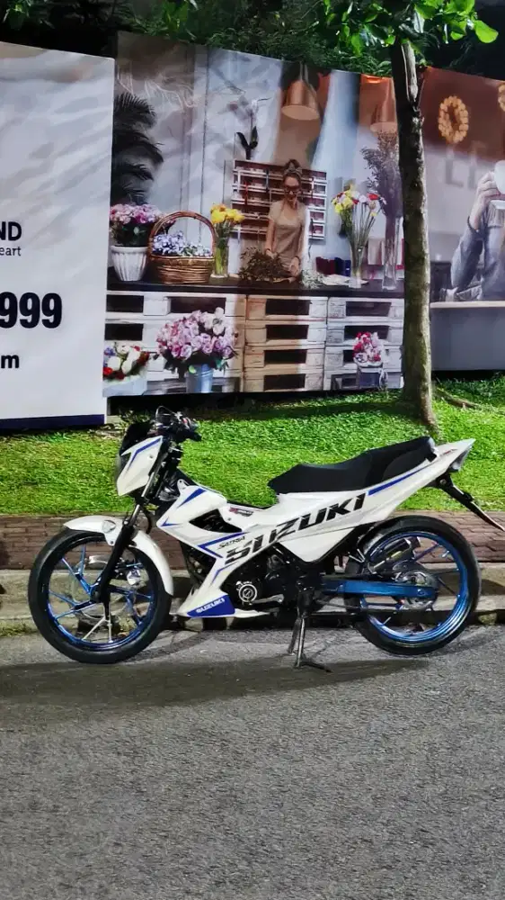 satria f150 karbu motor rawatan