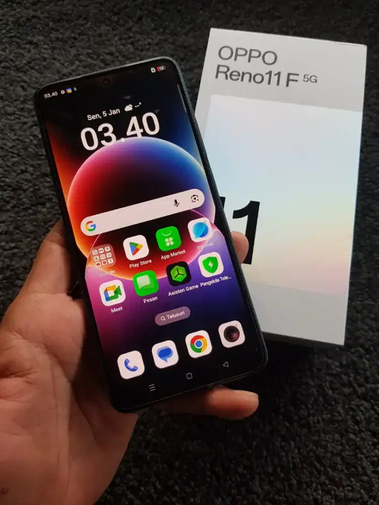 Oppo reno 11F 5g ram 8+8/256 minus layar kuning.. Aman bgt buat pakean
