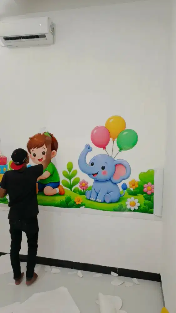 Wallsticker, stiker tembok, kaca film kantor, klinik & rumah sakit