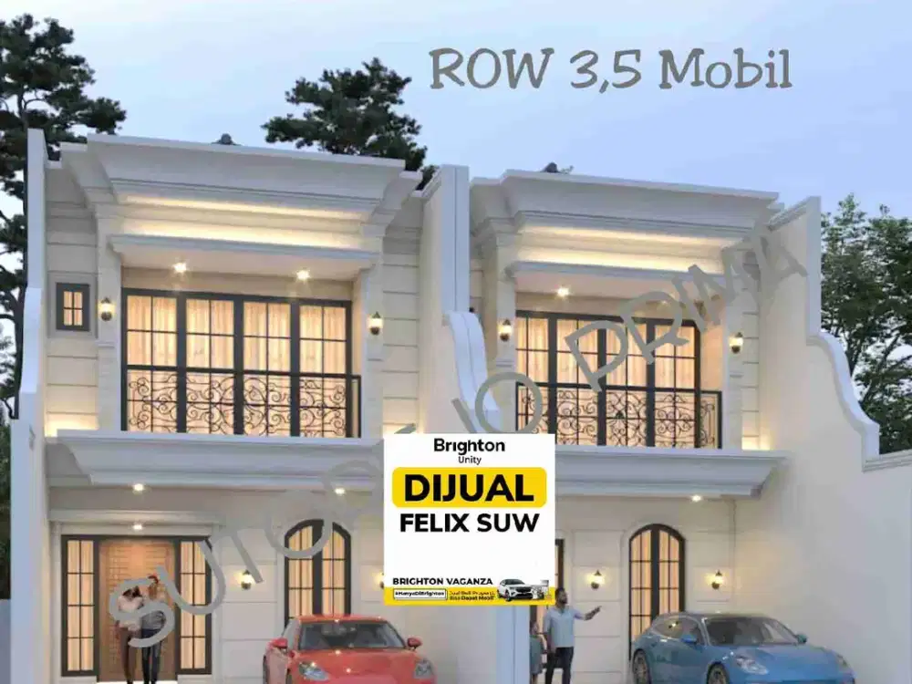 Jual Rumah Baru 2 lt @ Sutorejo Prima Selatan
