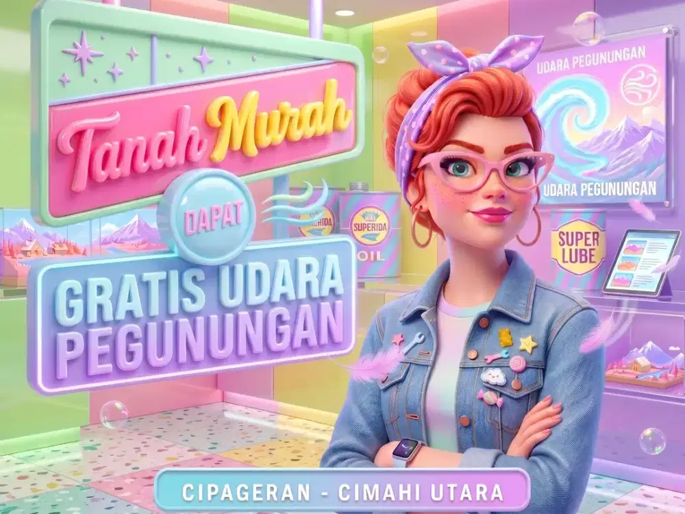 JUAL TANAH DI CUKANG KAWUNG, CIPAGERAN, CIMAHI.