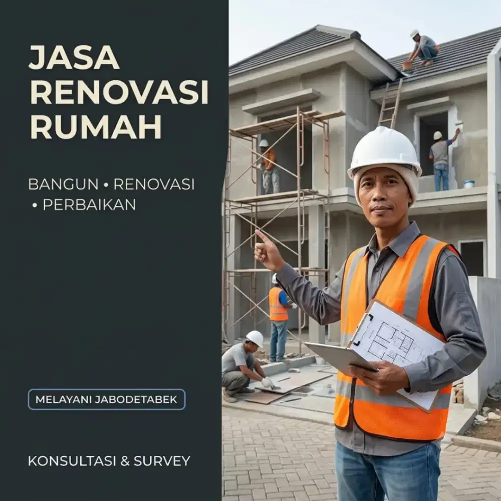 Jasa Renovasi Rumah & Tukang Bangunan Jabodetabek