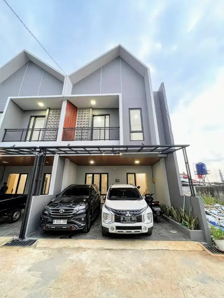 Rumah Furnished Dekat Tol Tanpa DP