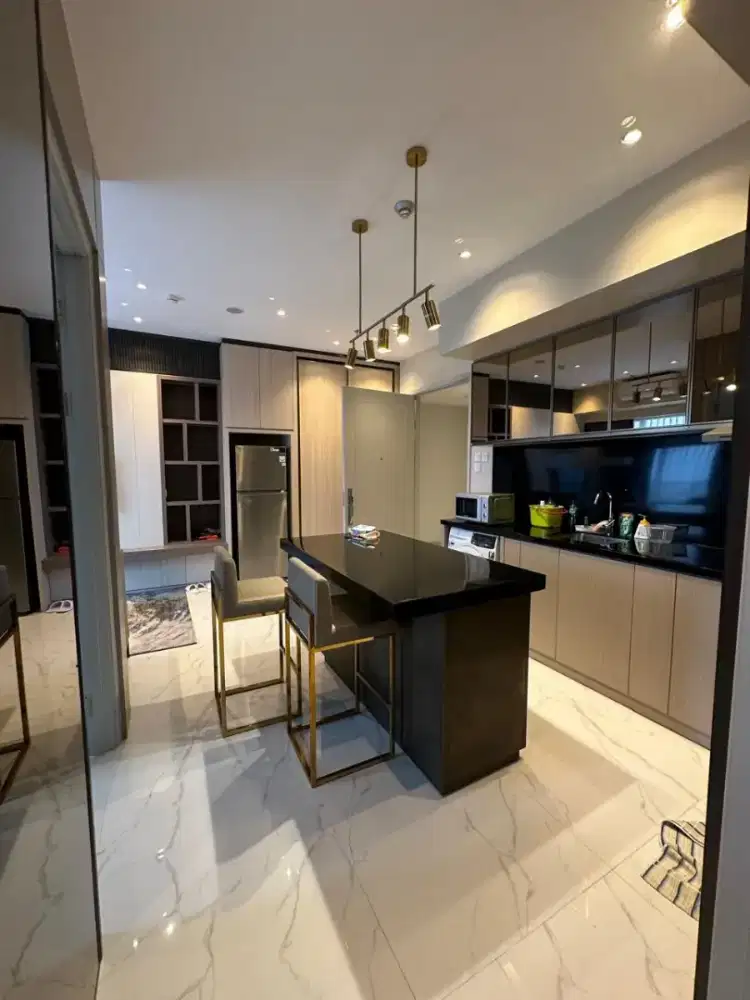 DISEWAKAN APARTEMEN FULL FURNISHED LA VIZ MANSION SIAP HUNI