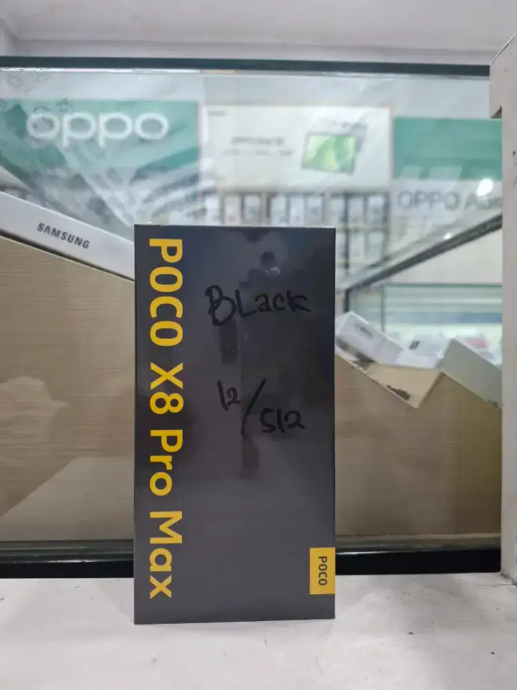 POCO X8 PRO MAX 12/512 NEW MURAH GARANSI RESMI