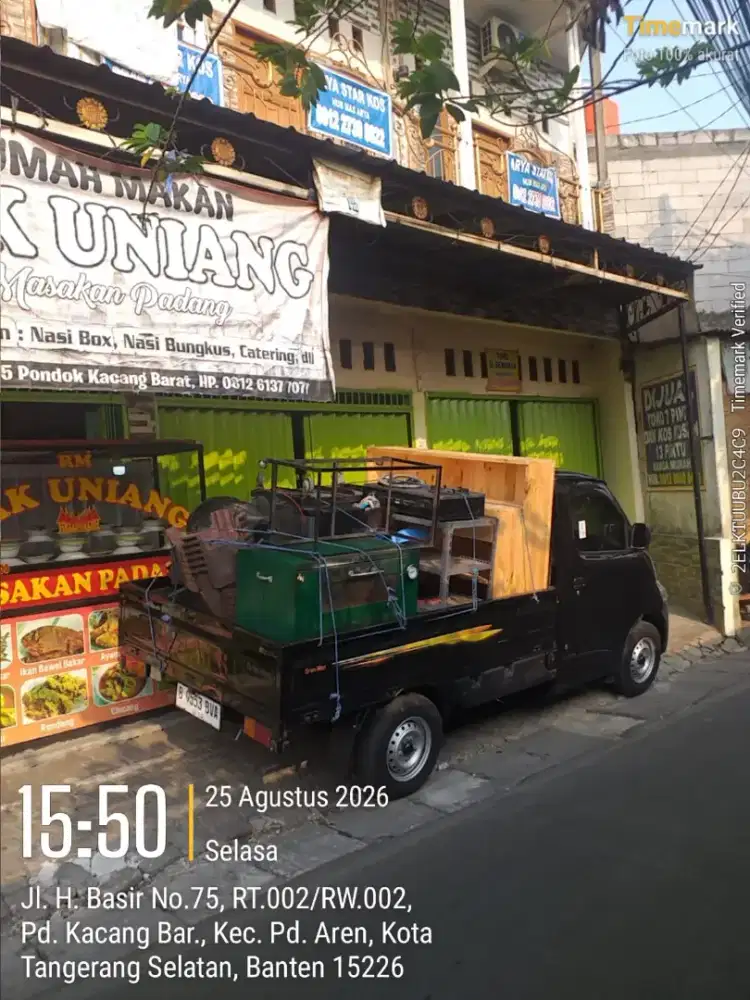 Jasa sewa pickup untuk pindah rumah