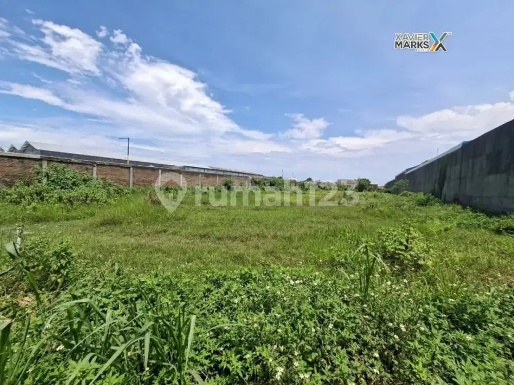 Tanah Zona Kuning Daerah Pergudangan Akses Kontainer Cemani