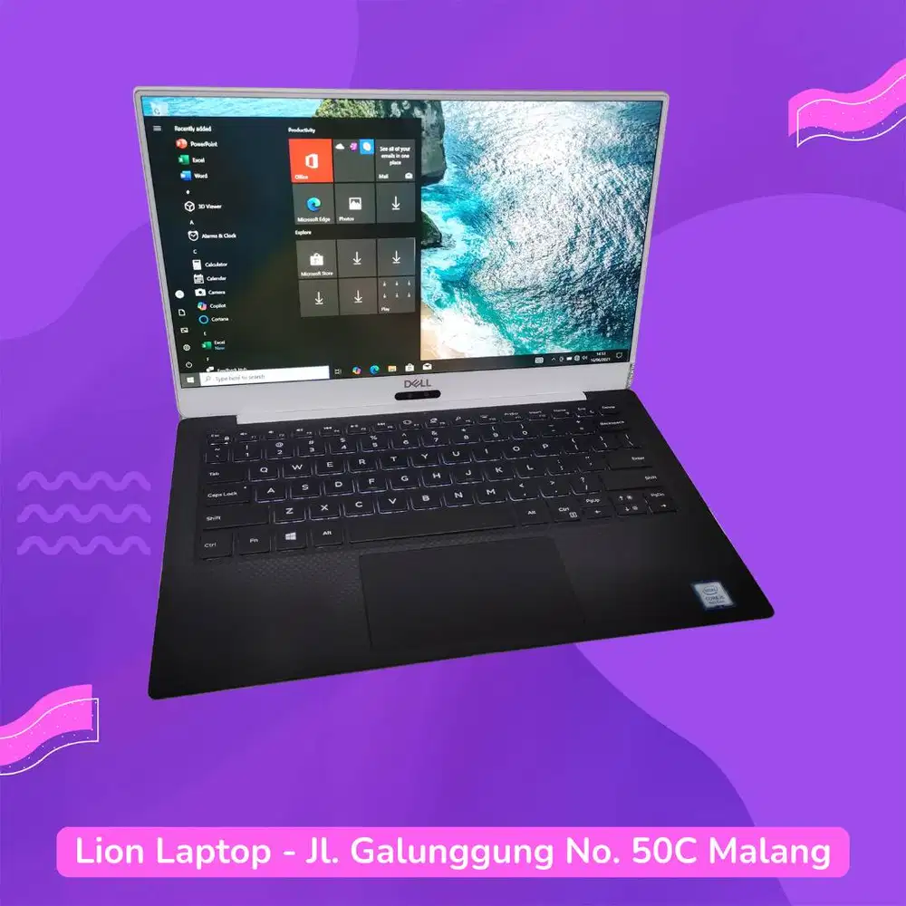Slim & Ringan Core i5 RAM 8 SSD 256 DELL XPS 13 9370 [31|08]