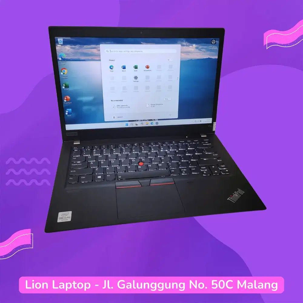 RAM 16GB Slim Core i5 Gen 10 SSD 256GB Lenovo Thinkpad T14s [31|08]