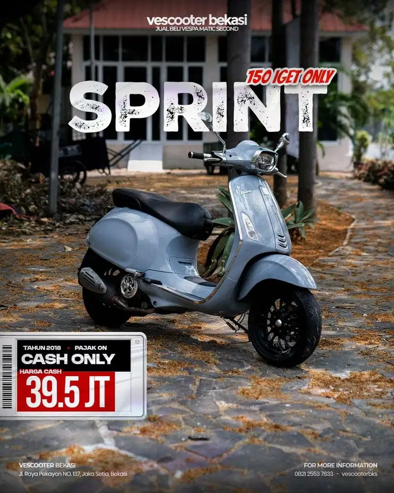 VESPA SPRINT 150 IGET ONLY 2018