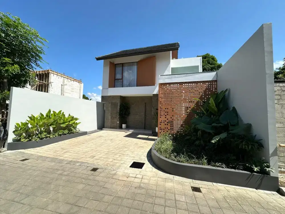 Dijual Villa Modern Strategis One Gate System di renon dekat sanur denpasar bali