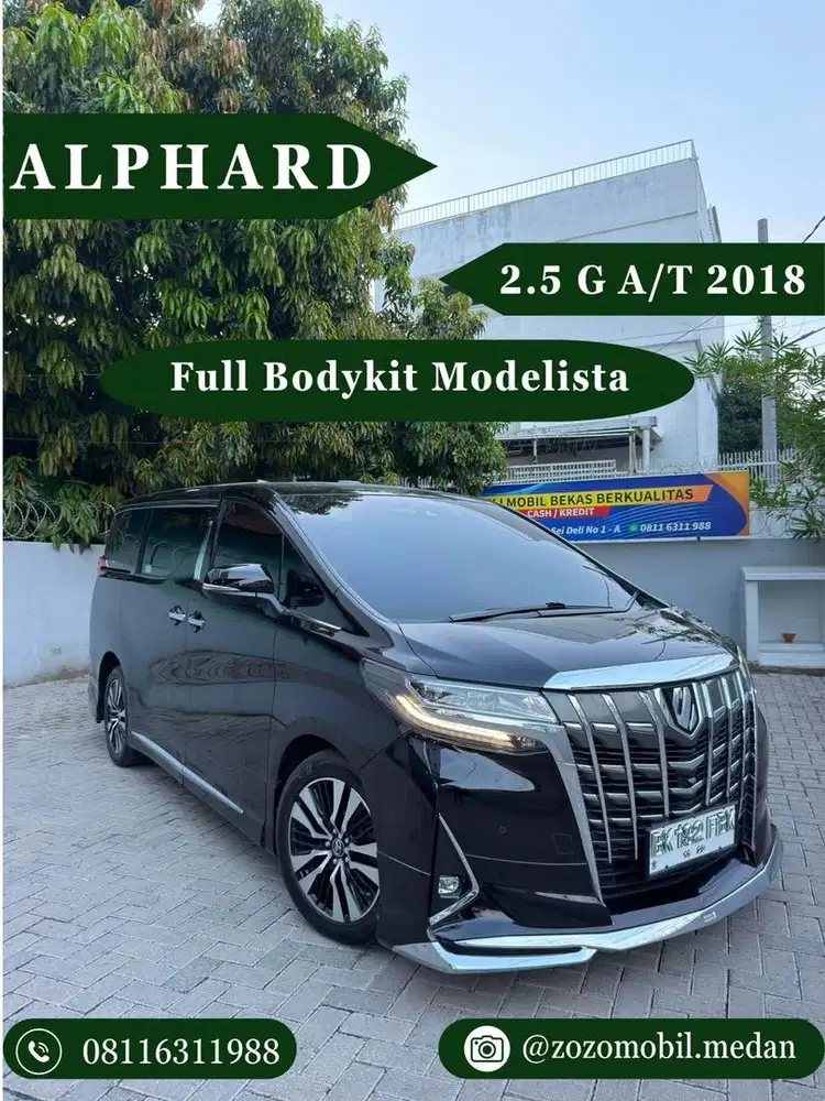 Toyota Alphard 2.5 G Modelista 2018