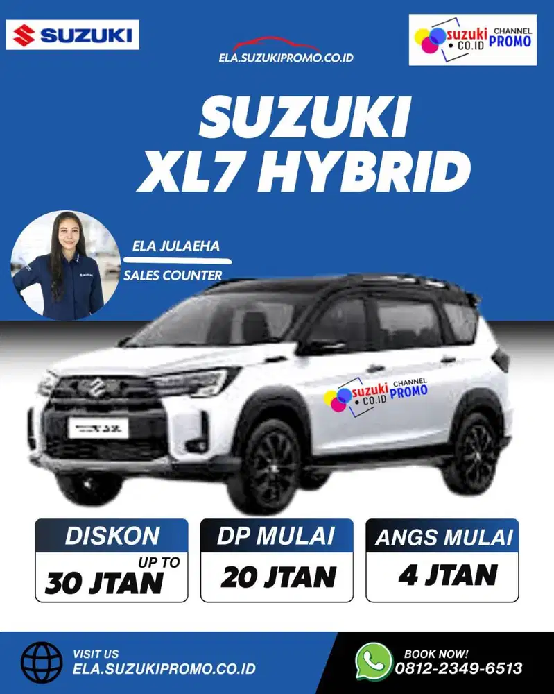 Suzuki XL7 2026 - SUV 7-Seater Tangguh, Promo DP Spesial!