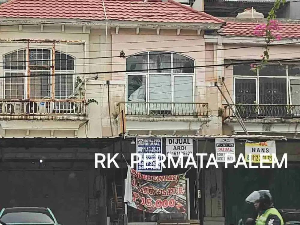 Dijual Ruko 3 lt, Permata Taman Palem