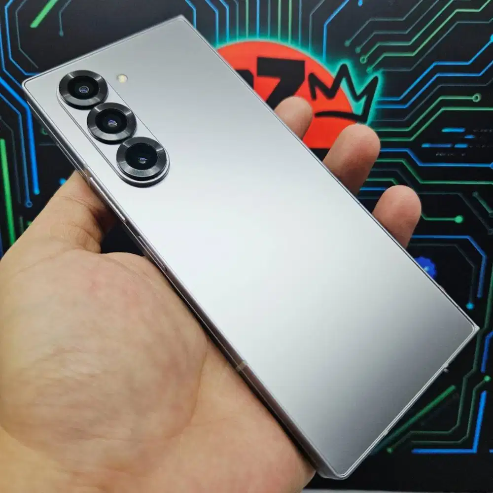 Samsung Galaxy Z Fold 6 12/512GB Silver SEIN Resmi Fullset NO Minus