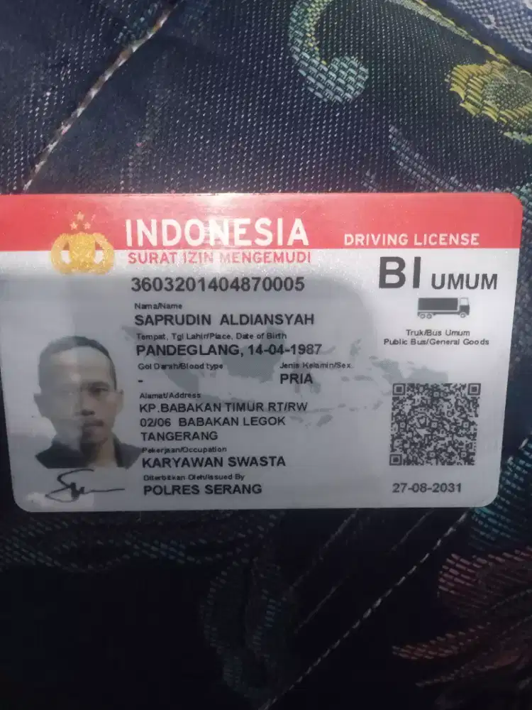 Cari kerja supir