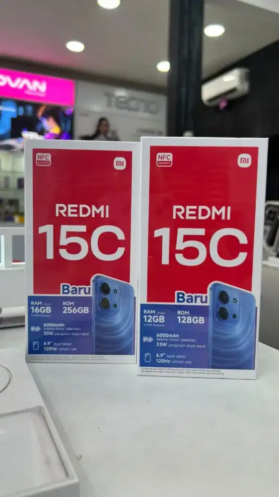 REDMI 15C RAM 8/256GB NEW BNIB !! STOK TERBATAS